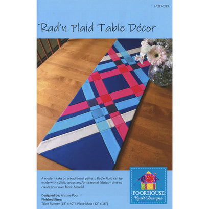 Rad 'N Plaid Table Decor Pattern