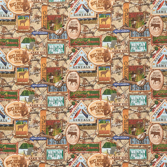 RealTree - Edge Lodge Signs Multi Yardage