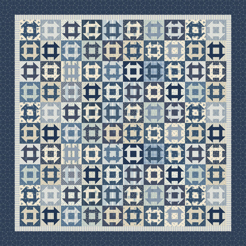 Swatch Book Wholecloth Free Quilt Pattern by Windham Fabrics