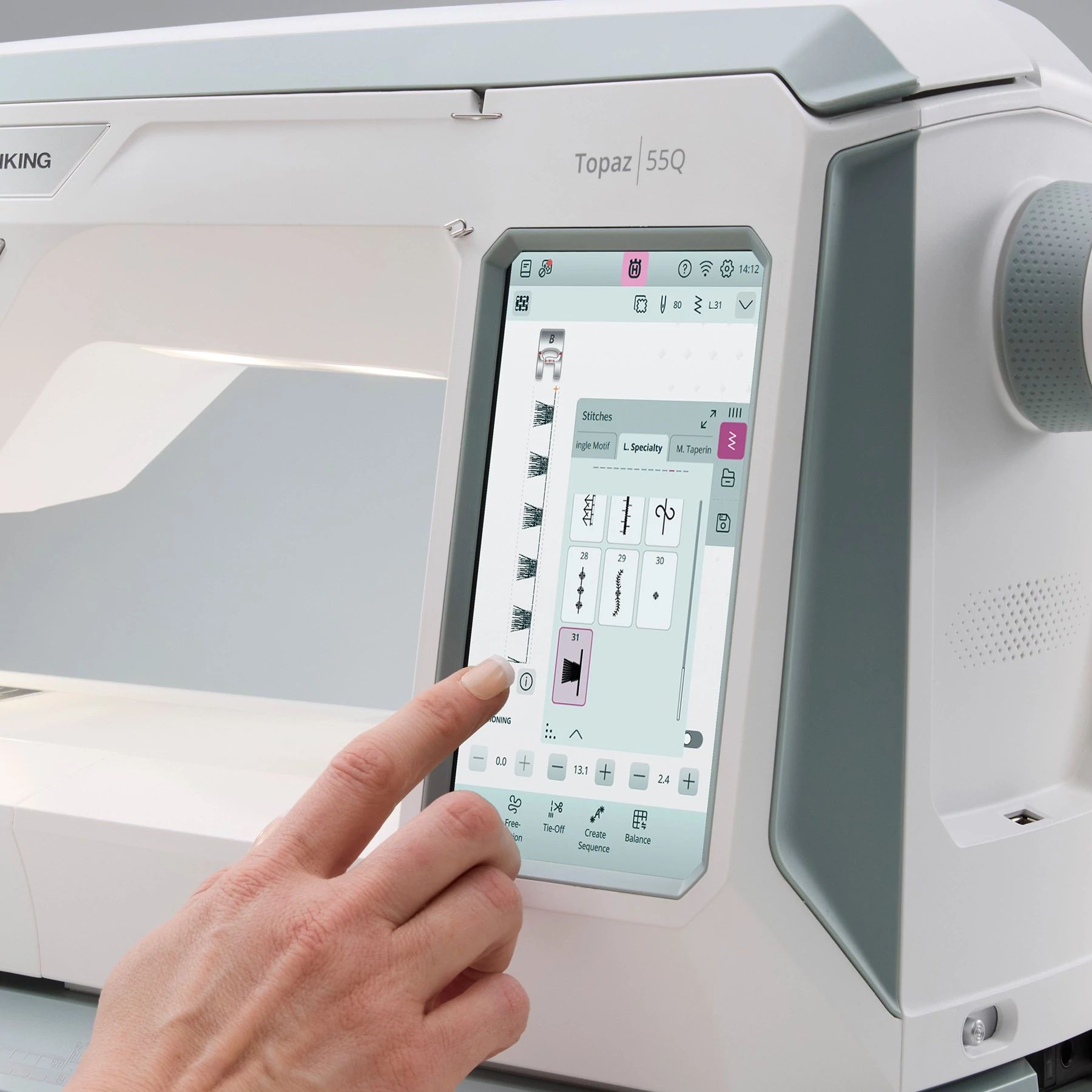 HUSQVARNA® VIKING® TOPAZ™ 55Q Sewing Machine