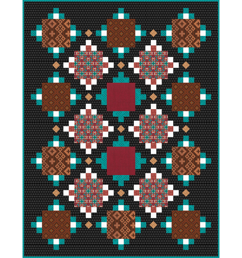 Whispering Trails Free Quilt Pattern by Windham Fabrics