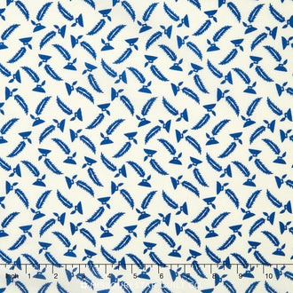 World Piece - Wide Feather Cream Yardage