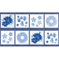 Holiday Flourish Blue Metallic Fat Quarter Bundle Alternative View #3
