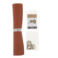 Monroe Clutch and Card Case Kit - Hazelnut Pebble Faux Leather Alternative View #2