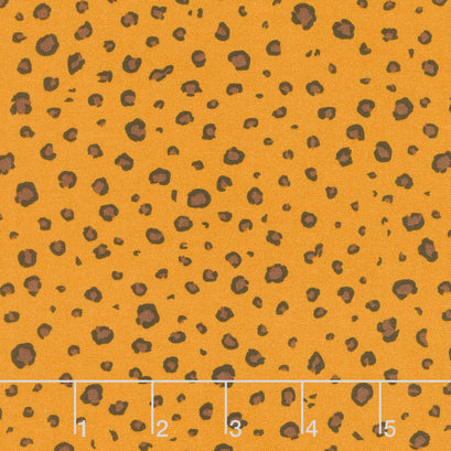 Leafy Keen - Spots Butterscotch Yardage