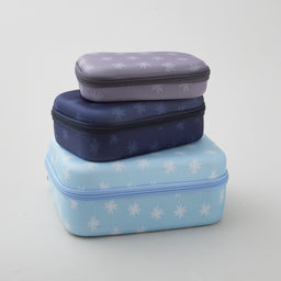 Missouri Star Nesting Zipper Cases - Quilt Town Tossed Stars (3pk) Primary Image