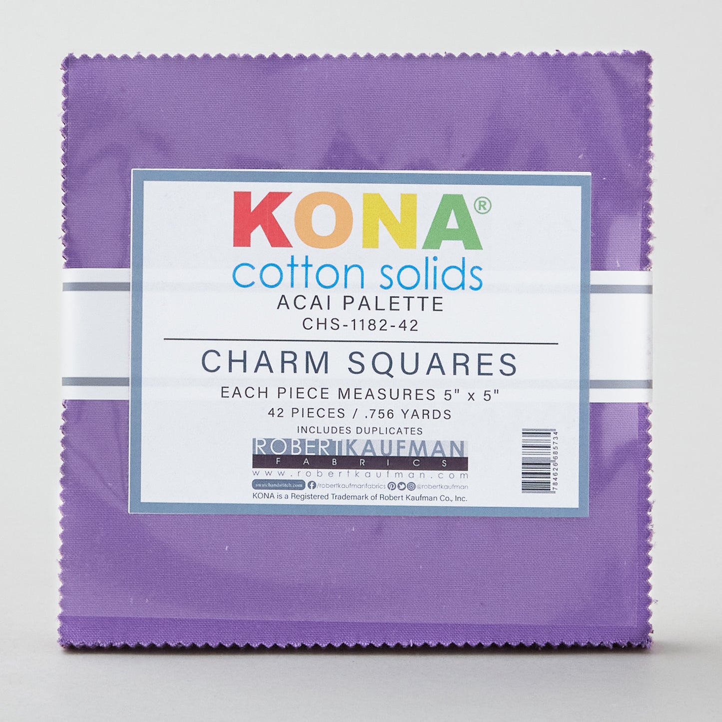 Kona Cotton - Acai Palette Charm Pack Alternative View #1