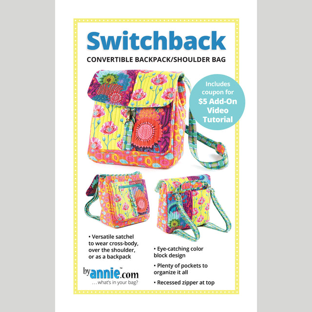 Switchback Convertible Backpack/Shoulder Bag Pattern Primary Image