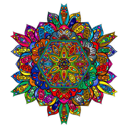 Mandala Wood Puzzle