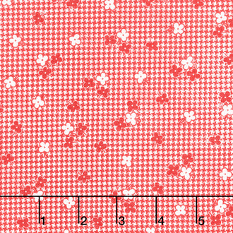 Stitch - Houndstooth Cayenne Yardage