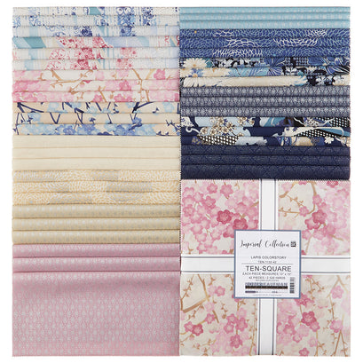 Imperial Collection 18 - Lapis Colorstory Metallic Ten Squares