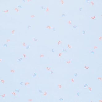 Cozy Cotton Flannels - Rainbow Cornflower Yardage