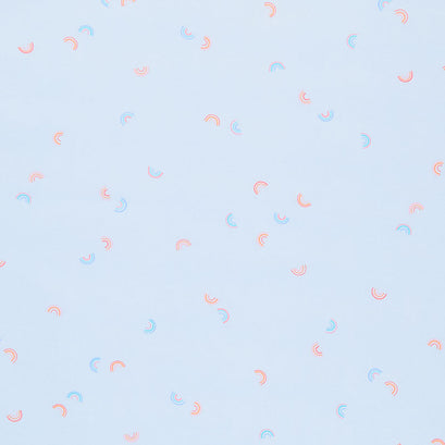 Cozy Cotton Flannels - Rainbow Cornflower Yardage