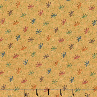 Clover Blossom Farm - Sweet Woodruff Sunflower Yardage