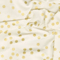 Monthly Placemat Panels - January Confetti Cream Metallic Yardage Alternative View #1
