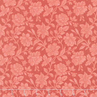 Rendezvous - Lavish Damask Crimson Yardage