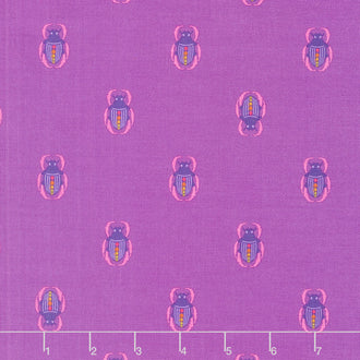 Sun Print 2023 - Scarab Amethyst Yardage
