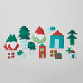 Missouri Star Iron-on Fabric - Christmas Gnome Village