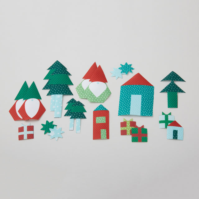 Missouri Star Iron-on Fabric - Christmas Gnome Village Primary Image