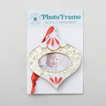 Golden Layered Acrylic Photo Ornament Alternative View #1