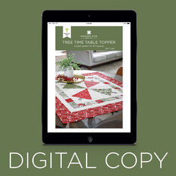 Digital Tree Time Table Topper Pattern by Missouri Star Primary Image
