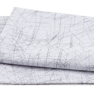 Modern Shirting - Off the Line Black/White 2 Yard Cut