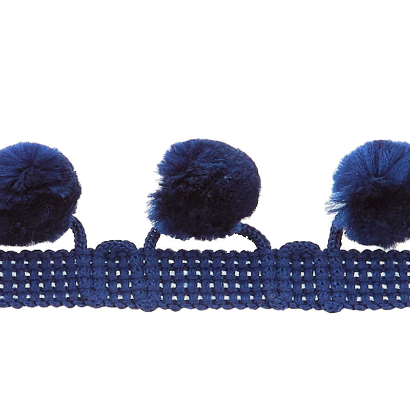 PomPom Fringe - Navy 1-1/8" Primary Image