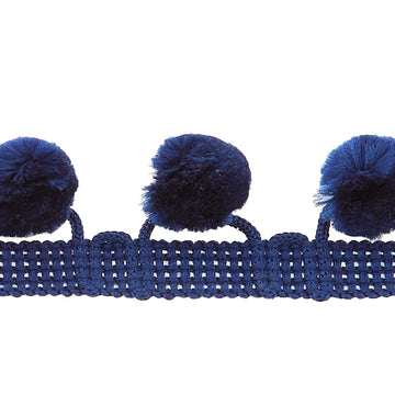 PomPom Fringe - Navy 1-1/8" Primary Image