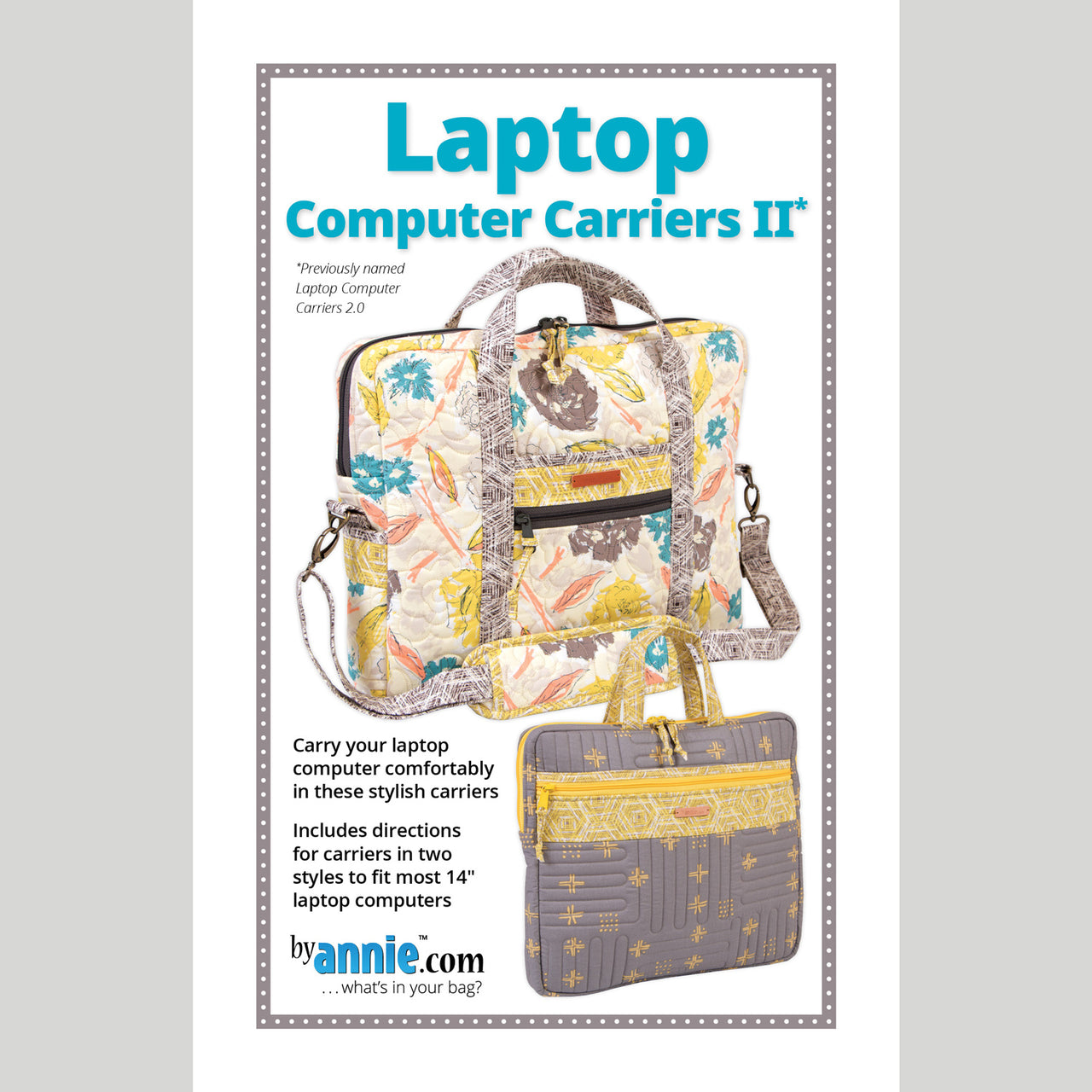 Laptop Computer Carriers II Pattern