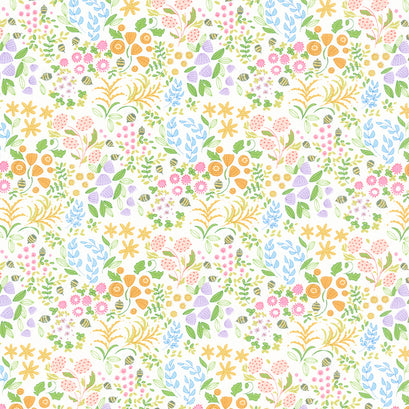 Wild Blossoms - Little Wild Things Cream Yardage