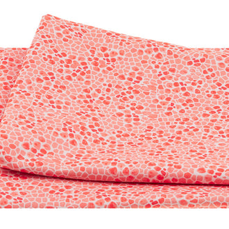 Mosaic Coral 2 Yard Cut