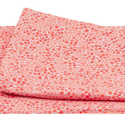 Mosaic Coral 2 Yard Cut