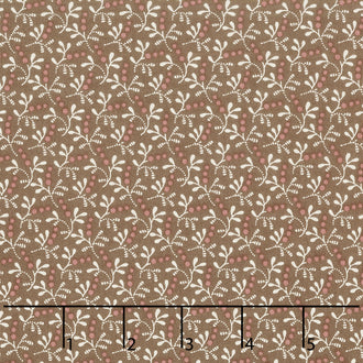 Cocoa Pink - Greenberries Chocolate Yardage