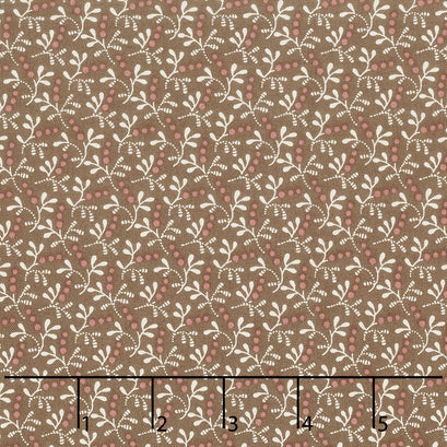 Cocoa Pink - Greenberries Chocolate Yardage