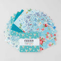 Handpicked Produce - Fanciful Florals Caribbean Sea 5" Stackers 24 pcs. Primary Image