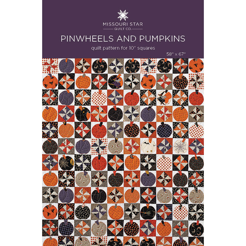 Pinwheels and Pumpkins Quilt Pattern by Missouri Star Primary Image
