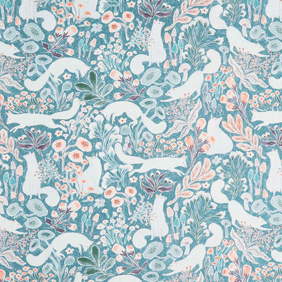 Thicket and Bramble - Fox Teal Yardage