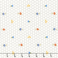 Alexandra - Honeycomb Ivory Metallic Yardage Primary Image