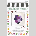 Handpicked Produce Quilt Pattern - Grapes