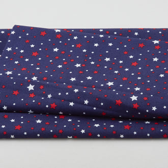 Sweet Liberty - Varying Stars Blue 2 Yard Cut