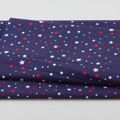 Sweet Liberty - Varying Stars Blue 2 Yard Cut