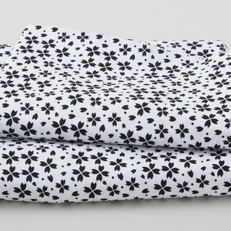 Illusion - Floral Grid White 3 Yard Cut