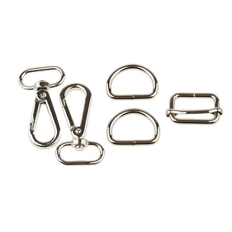 The Aspen Crossbody Bag Hardware Kit - Nickel