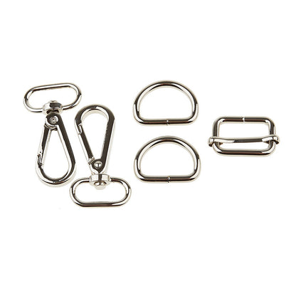The Aspen Crossbody Bag Hardware Kit - Nickel
