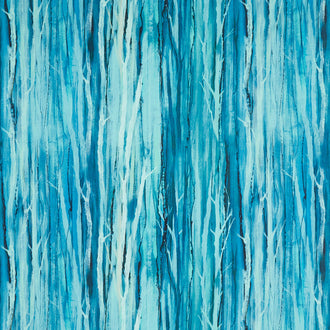 Cedarcrest Falls - Twig Texture Teal Yardage