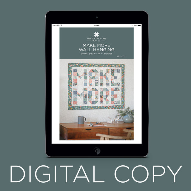 Digital Download - Make More Wall Hanging Pattern by Missouri Star Primary Image
