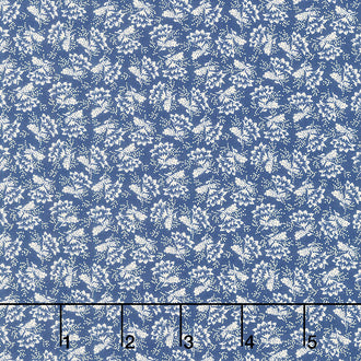 Nightfall - Vintage Flowers Navy Cream Yardage