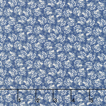 Nightfall - Vintage Flowers Navy Cream Yardage