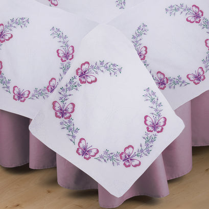 Butterflies Embroidery Quilt Blocks Set