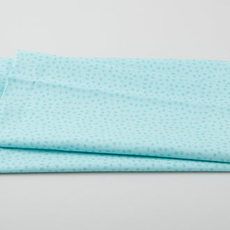Ditsy Dots Light Turquoise 2 Yard Cut
